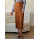 Clover Satin Maxi Skirt